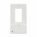 Light House Beauty LumiCover White 1-Gang Plastic Rocker USB Nightlight Wall Plate LI2087647